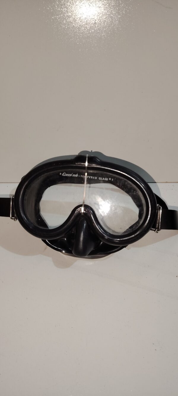 Masque de plonger CRESSISUB noir