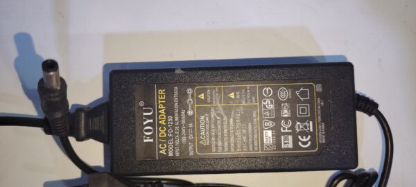 chargeur D'origine FOYU AC/DC ADAPTER 12V / 5V – Image 2
