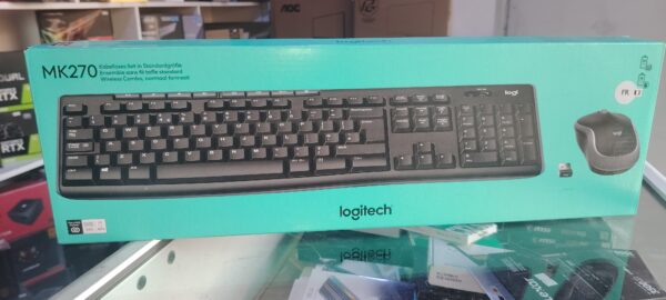 PACK Clavier Souris  MK120 Logitech Filaire Original Neuf – Image 2