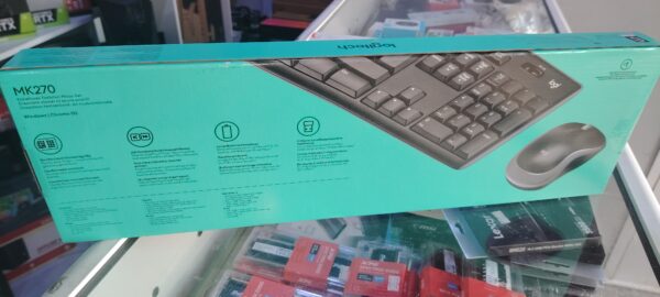 PACK Clavier Souris  MK120 Logitech Filaire Original Neuf – Image 3