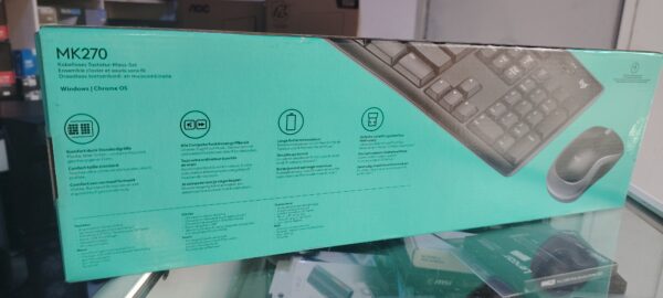 PACK Clavier Souris  MK120 Logitech Filaire Original Neuf – Image 4