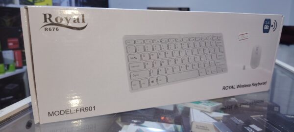 PACK Clavier Souris ROYAL R676 Son fils Neuf