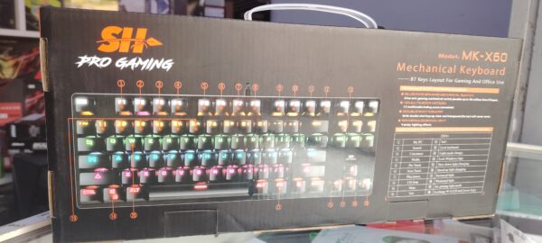 Clavier SH Pro GAMING Neuf MK-X60 – Image 4