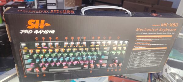Clavier SH Pro GAMING Neuf MK-X60 – Image 2