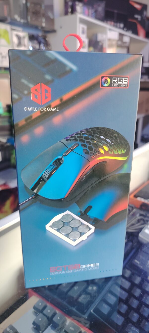 Souris Gaming SG T60 RGB Neuf