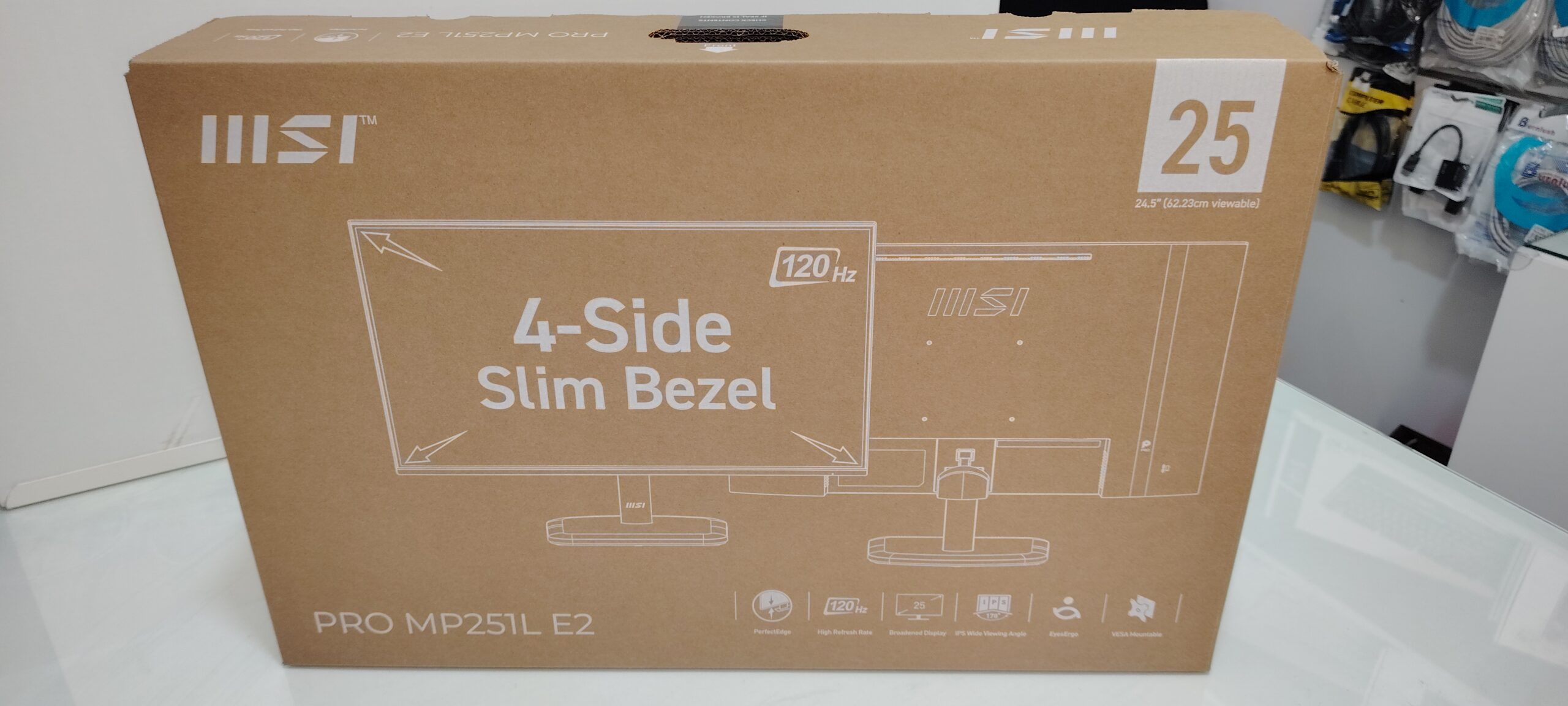 Mouniteur MSI PRO MP251L E2 25″ 120Hz IPS (Neuf) – Image 2