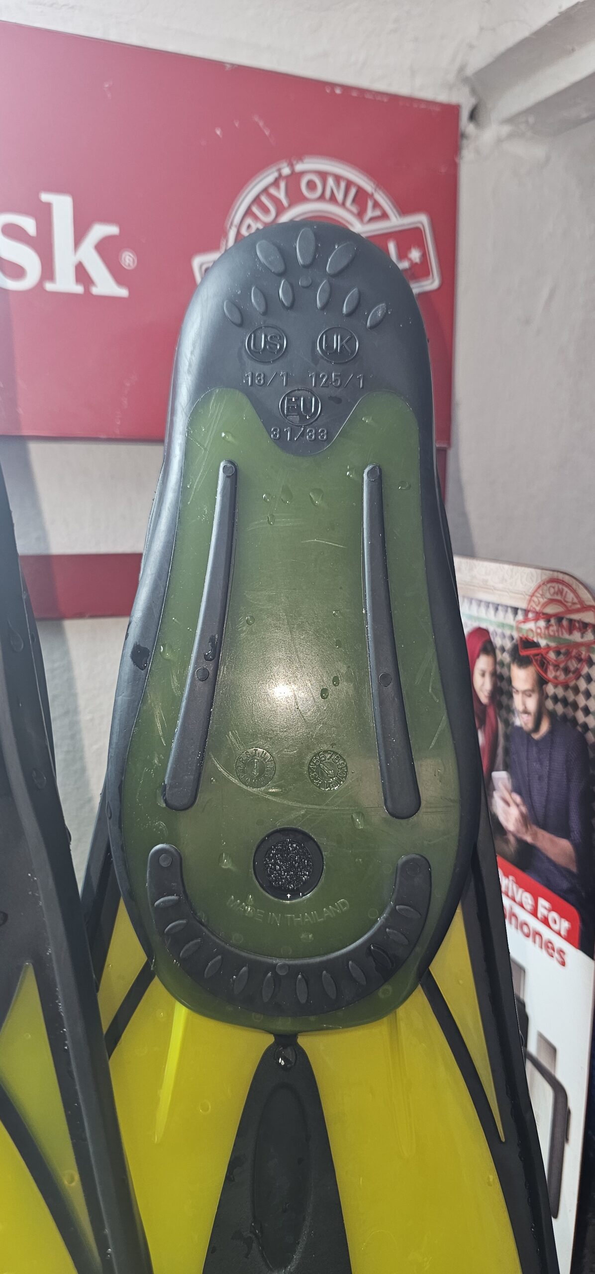 palme de plonger Marque Cup's T 31/33 – Image 3