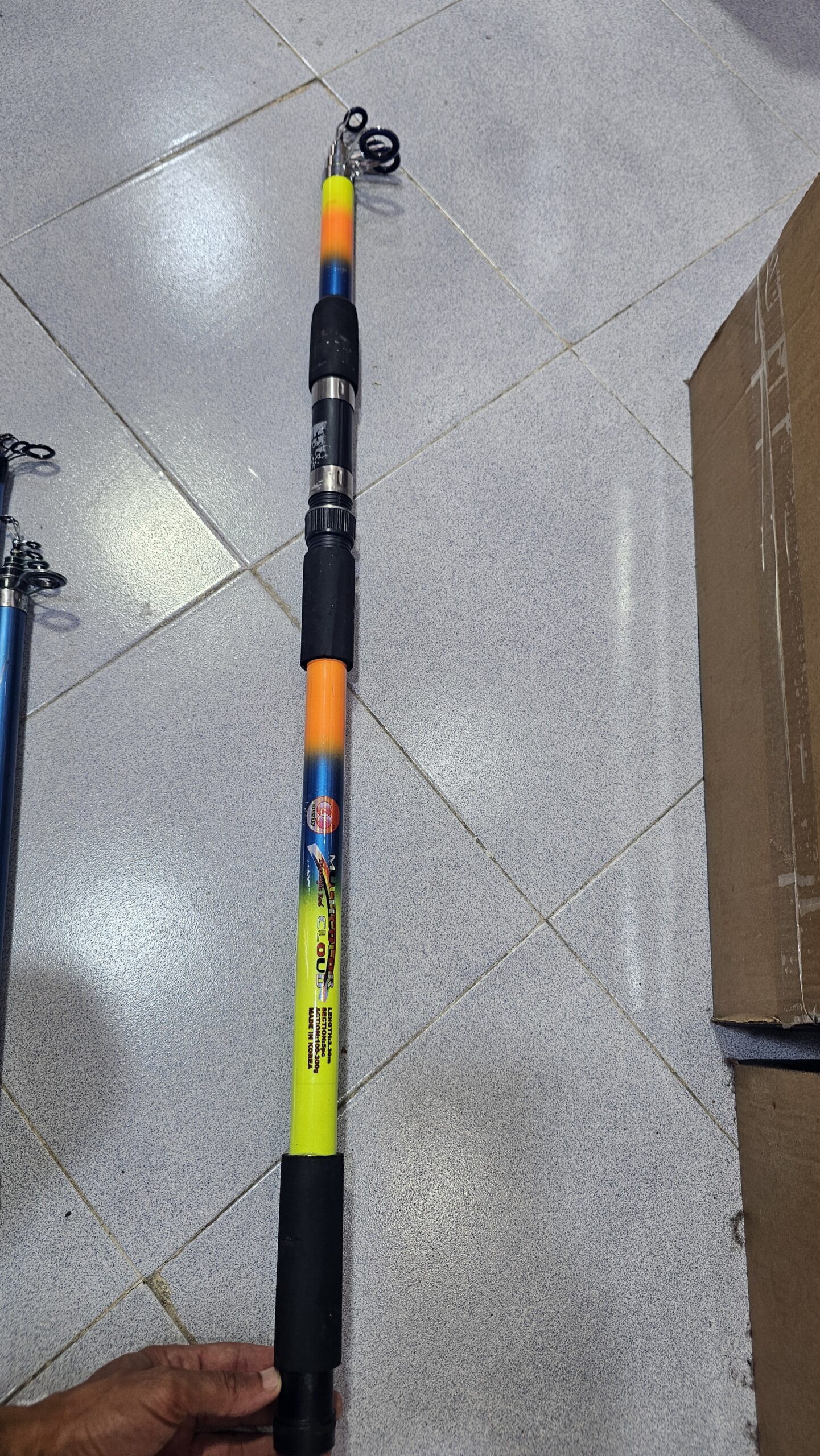 Canne a pèche télescope LINSHI CLOUD 3.30m