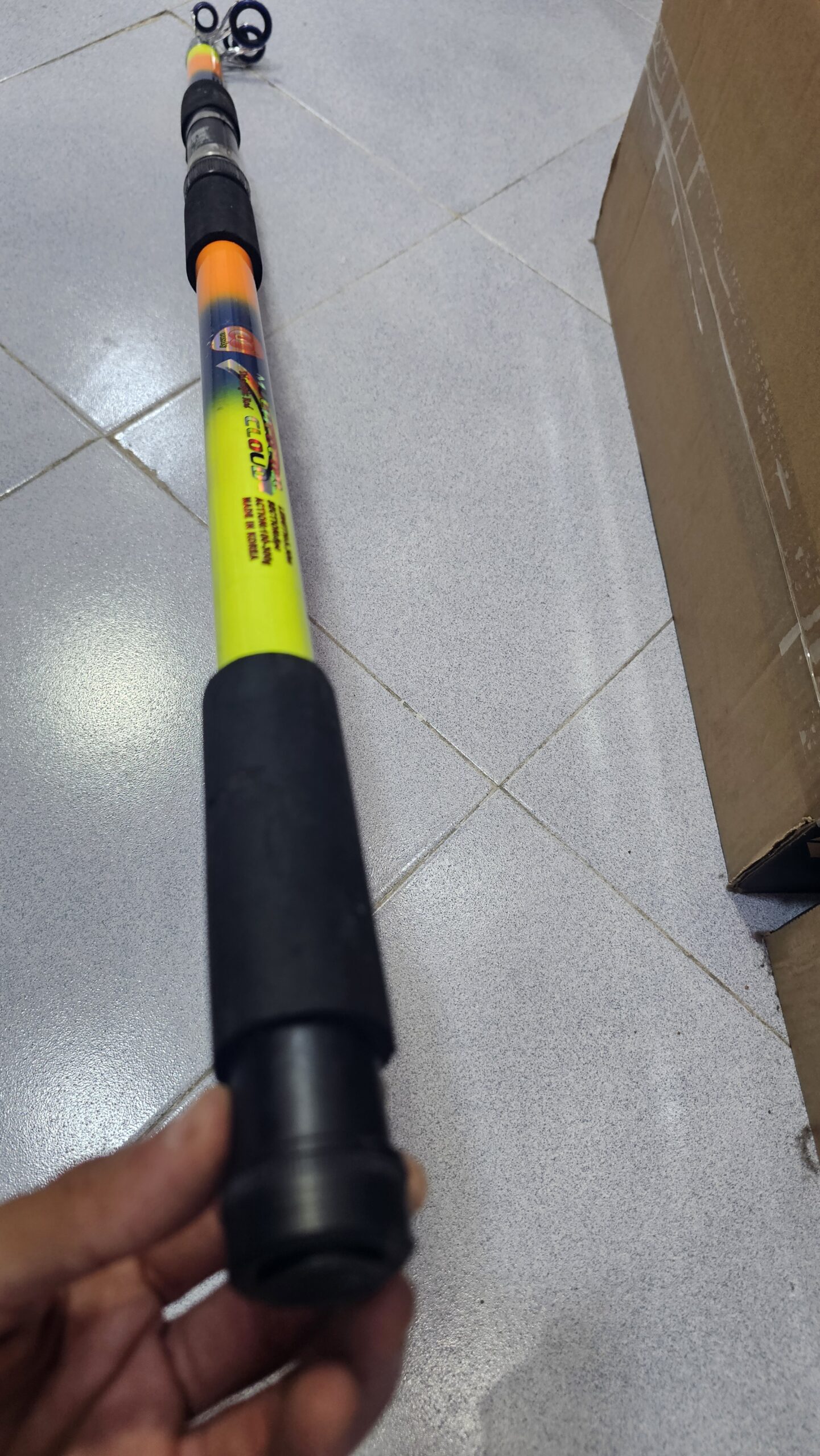 Canne a pèche télescope LINSHI CLOUD 3.30m – Image 4